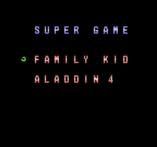 2-in-1: Family Kid & Aladdin 4 [NES]