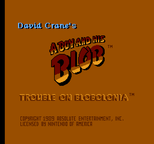 A Boy and His Blob: Trouble on Blobolonia [NES]
