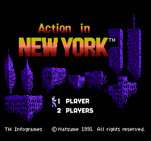 Action in New York [NES]