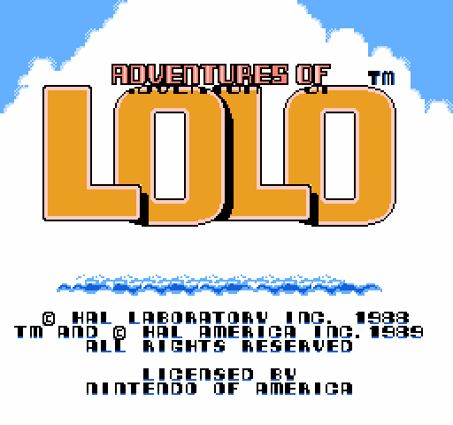 Adventures of Lolo [NES]