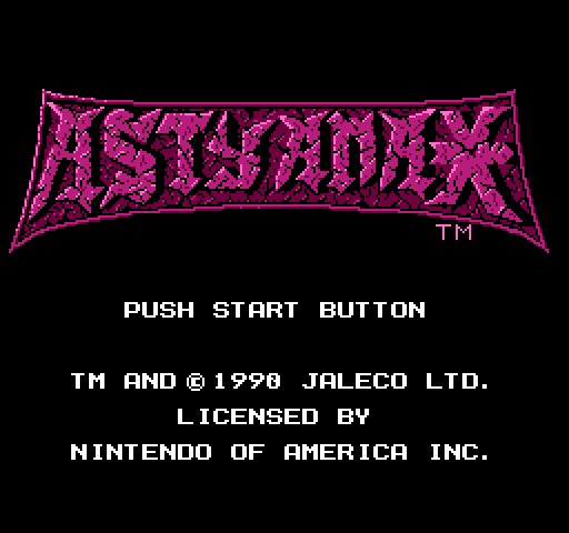 Astyanax [NES]