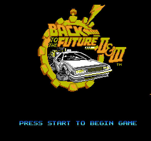 Back to the Future Part II & III [NES]