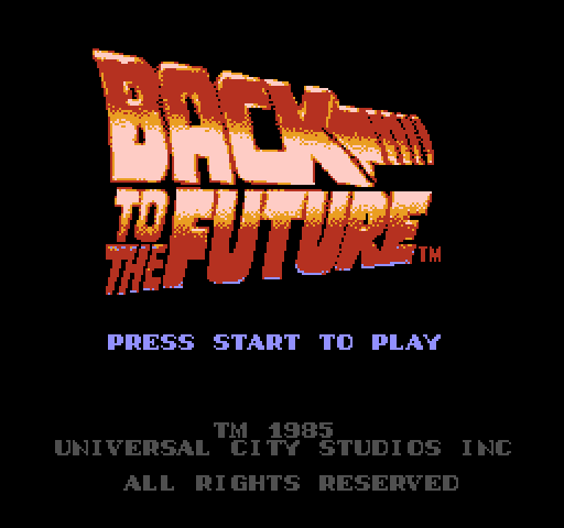 Back to the Future [NES]