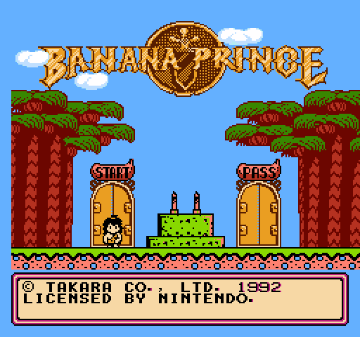 Banana Prince [NES]