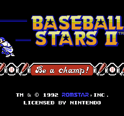 Baseball Stars II [NES]