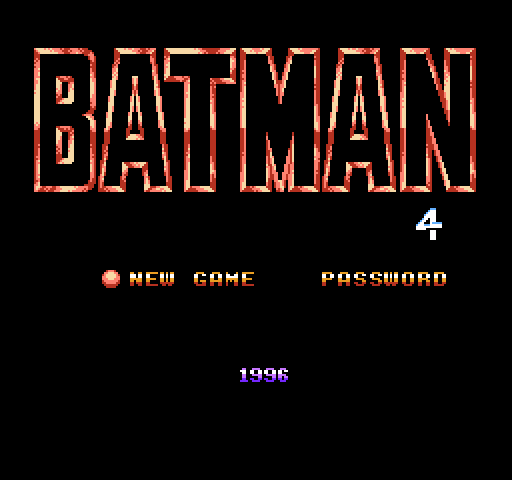 Batman 4 [NES]