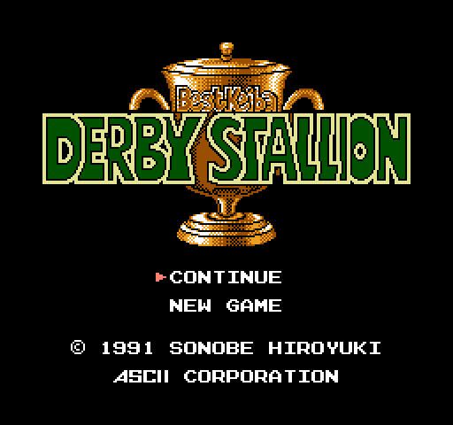 Best Keiba: Derby Stallion [NES]