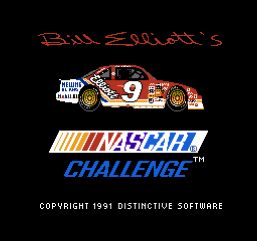 Bill Elliott's NASCAR Challenge [NES]