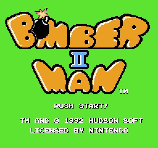 Bomberman II [NES]