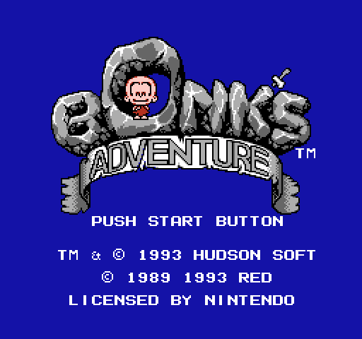 Bonk's Adventure [NES]