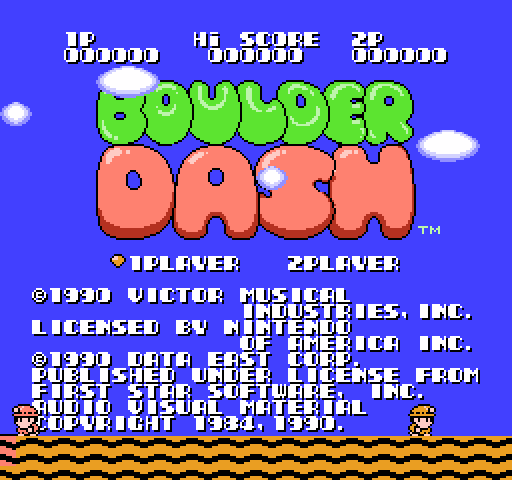 Boulder Dash [NES]