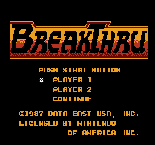 BreakThru [NES]