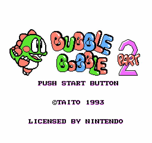 Bubble Bobble Part 2 [NES]