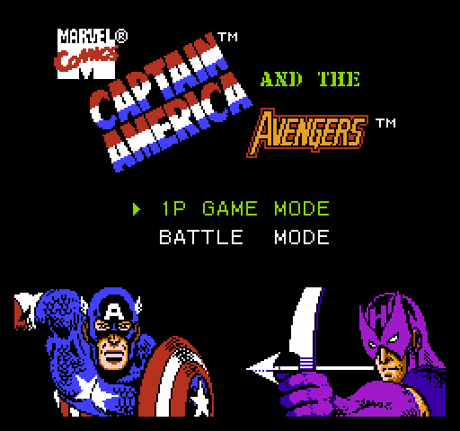 Captain America and The Avengers [NES]