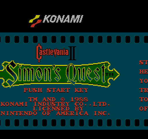 Castlevania II: Simon's Quest [NES]