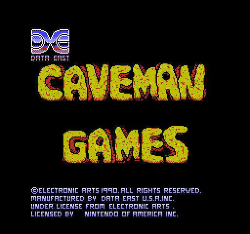 Caveman Games [NES]