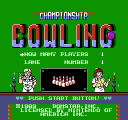 Championship Bowling [NES]