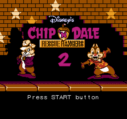Chip 'n Dale Rescue Rangers 2 [NES]