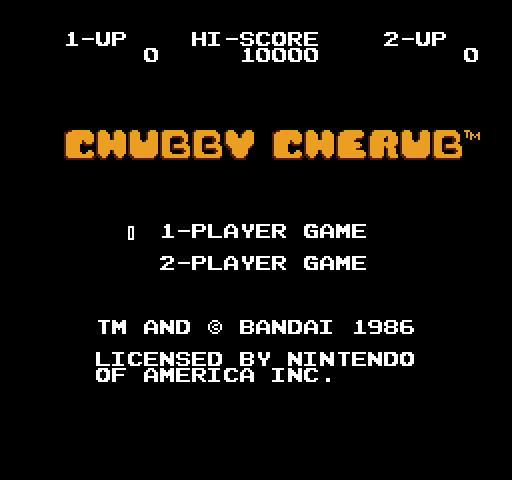 Chubby Cherub [NES]