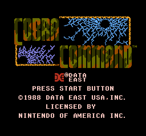 Cobra Command [NES]