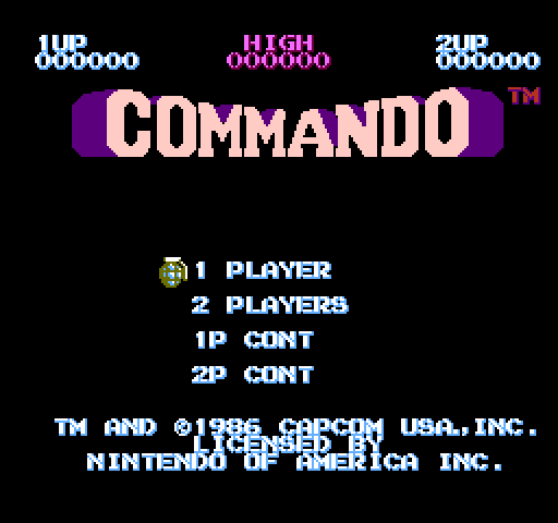 Commando [NES]