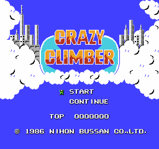 Crazy Climber [NES]