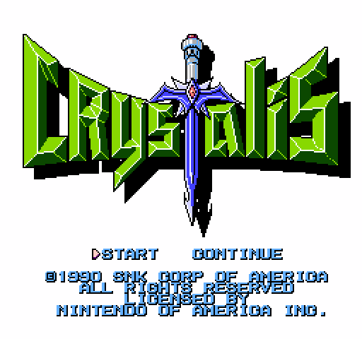 Crystalis [NES]