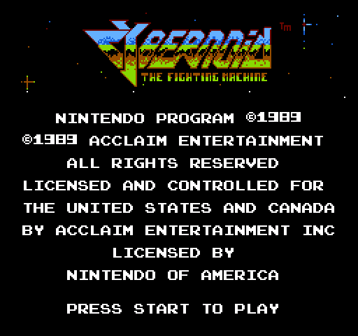 Cybernoid: The Fighting Machine [NES]