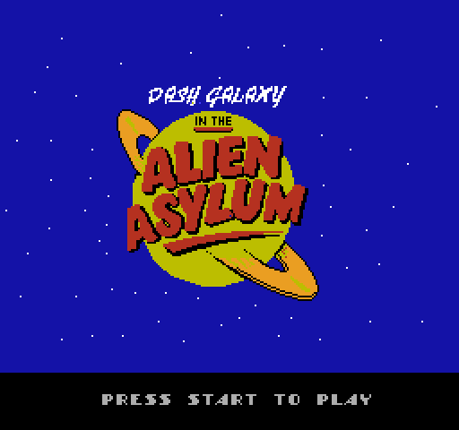Dash Galaxy in the Alien Asylum [NES]