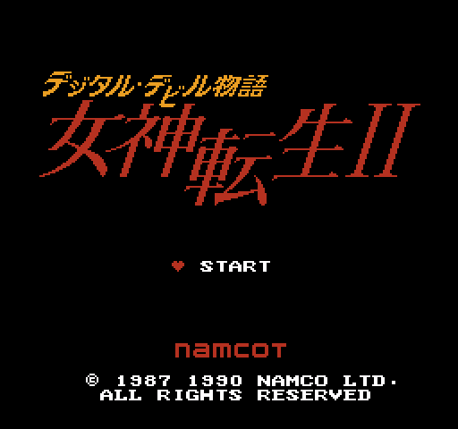 Digital Devil Monogatari: Megami Tensei II [NES]
