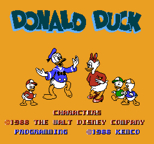 Donald Duck [NES]