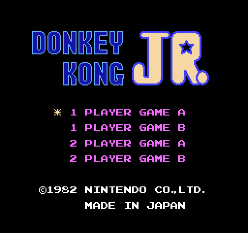 Donkey Kong Jr. [NES]