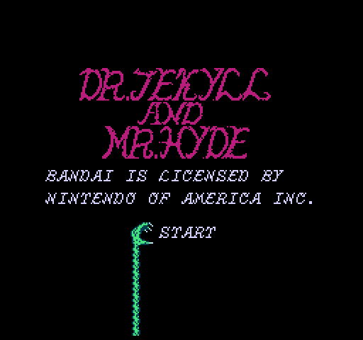 Dr. Jekyll and Mr. Hyde [NES]