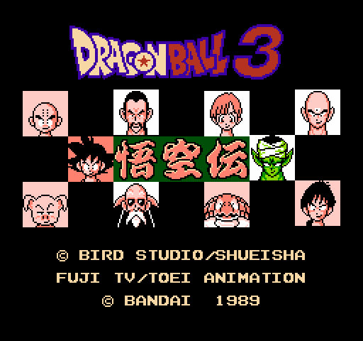 Dragon Ball 3: Gokuu Den [NES]