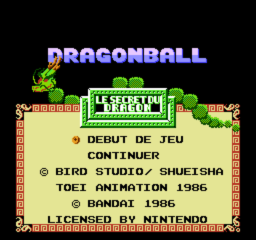 Dragon Ball [NES]