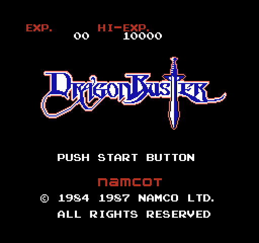 Dragon Buster [NES]
