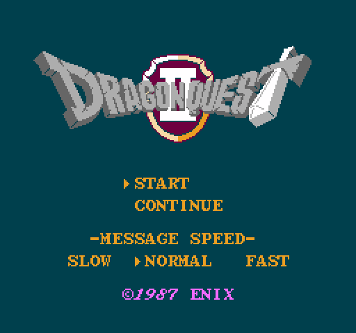 Dragon Quest II: Akuryou no Kamigami [NES]