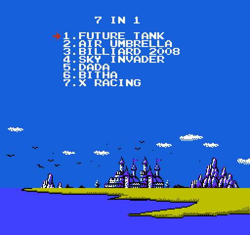 Famicom Yarou Vol.5 7-in-1 [NES]