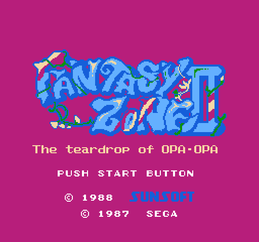 Fantasy Zone 2: The Teardrop of Opa-Opa [NES]