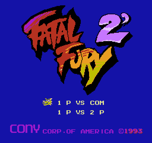 Fatal Fury 2' [NES]