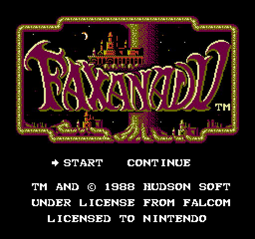 Faxanadu [NES]