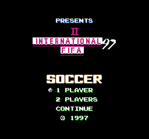 FIFA 97 International Soccer [NES]