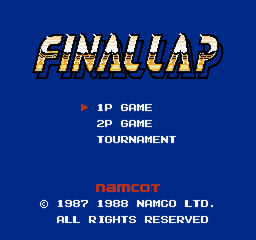 Final Lap [NES]