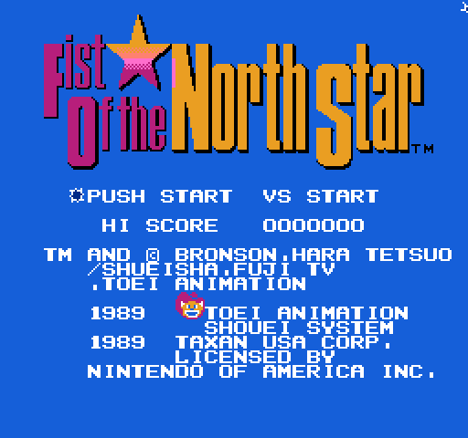 Fist of the North Star [NES]
