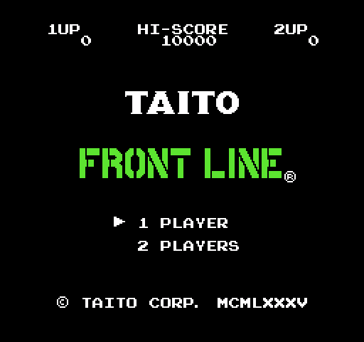 Front Line [NES]
