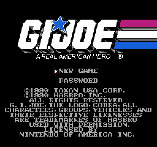 G.I. Joe [NES]