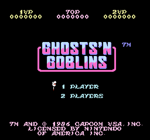 Ghosts 'N Goblins [NES]