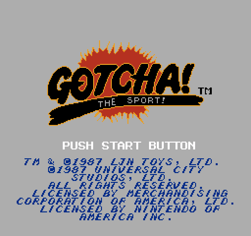Gotcha!: The Sport! [NES]
