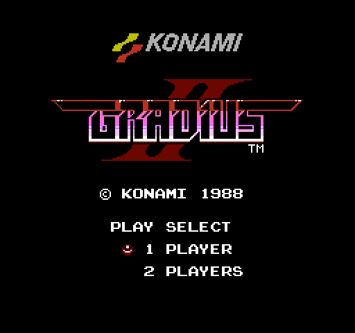 Gradius II [NES]
