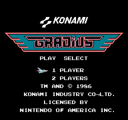 Gradius [NES]